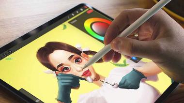 Konten jasa ilustrasi digital sosmed